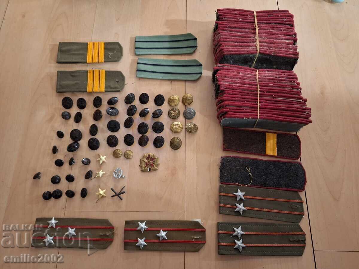 Военни знаци пагони копчета