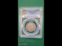 2 BGN 1910 Kingdom of Bulgaria - Grade AU53 PCGS