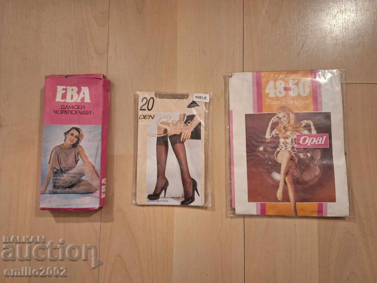 Ретро дамски найлонови чорапи Ретро дамски найлонови чорапи