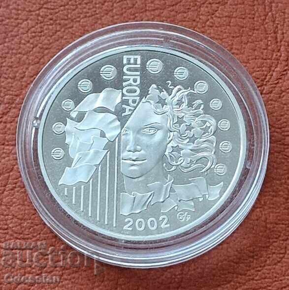 Licitație Franța • 1 ½ euro • 2002 • Prima monedă euro de colecție Licitație Franța • 1 ½ euro • 2002 • Prima monedă euro de colecție