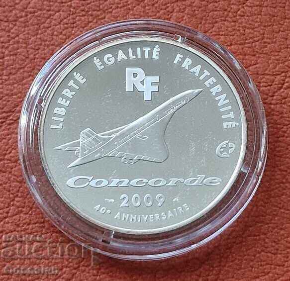 Franța • 10 euro • 2009 • Concorde cu preț € 63.00 | 123.22 BGN Franța • 10 euro • 2009 • Concorde cu preț € 63.00 | 123.22 BGN