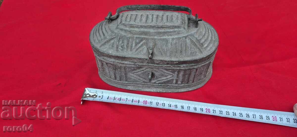 OTTOMAN COPPER BOX - CASH BOX OTTOMAN COPPER BOX - CASH BOX