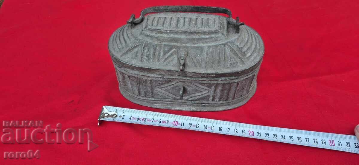 OTTOMAN COPPER BOX - CASH BOX