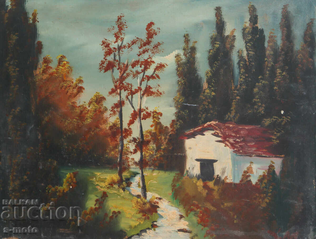 Картина маслени бои пейзаж с цена € 102.26 | 200.00 лв.