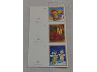 MINI CĂRȚI POȘTALE DESENATE CU GURA LOT 3 BUCĂȚI