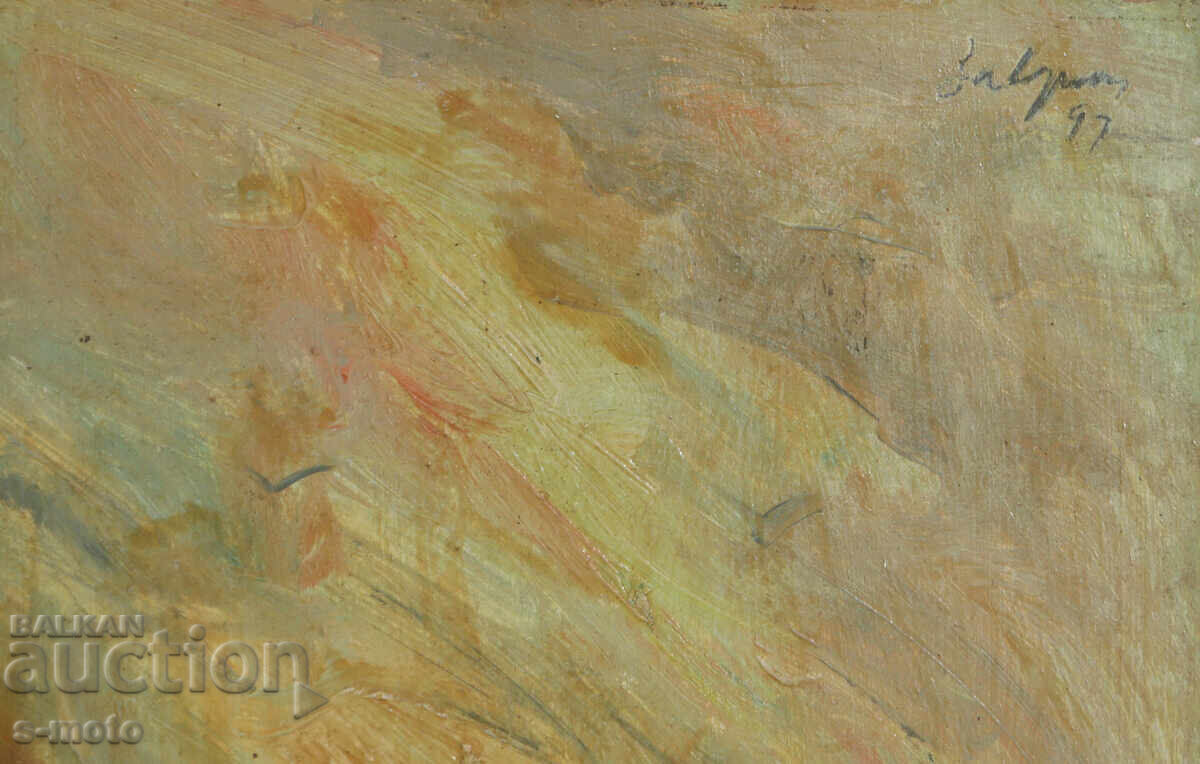 Доставка на Картина маслени бои пейзаж