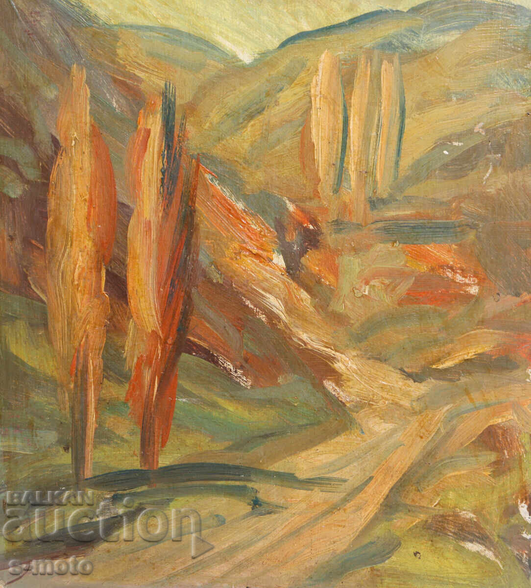 Картина маслени бои пейзаж - 6