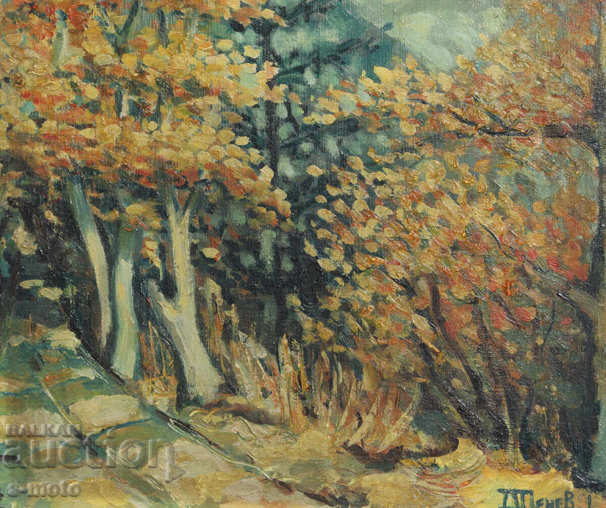 Картина маслени бои горски пейзаж - 5 Картина маслени бои горски пейзаж - 5