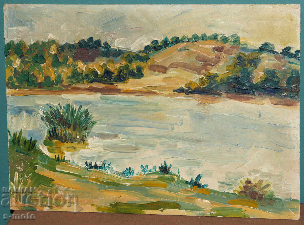 Картина маслени бои речен пейзаж с цена € 102.26 | 200.00 лв. Картина маслени бои речен пейзаж с цена € 102.26 | 200.00 лв.