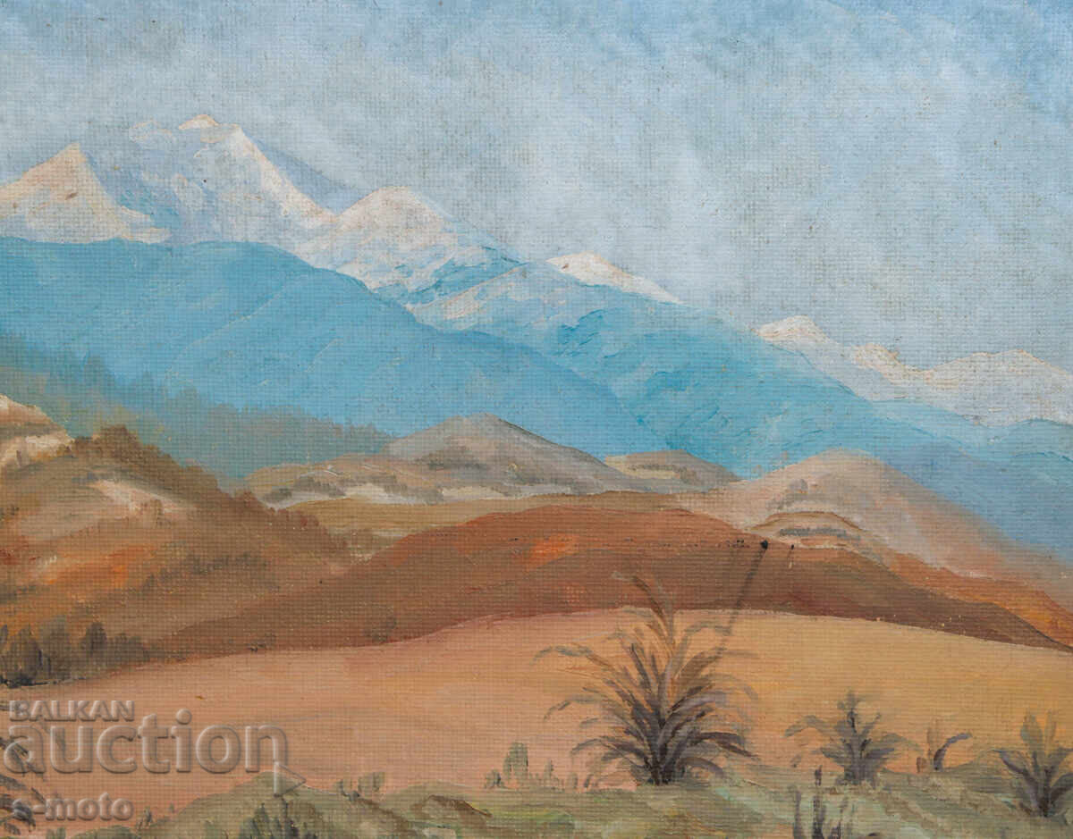 Картина маслени бои планински пейзаж - 5 Картина маслени бои планински пейзаж - 5