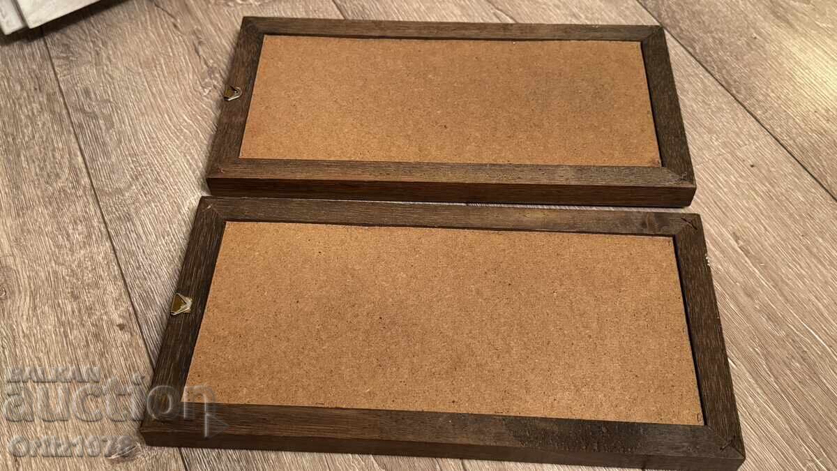 Комплект Френски медни картини. - 6