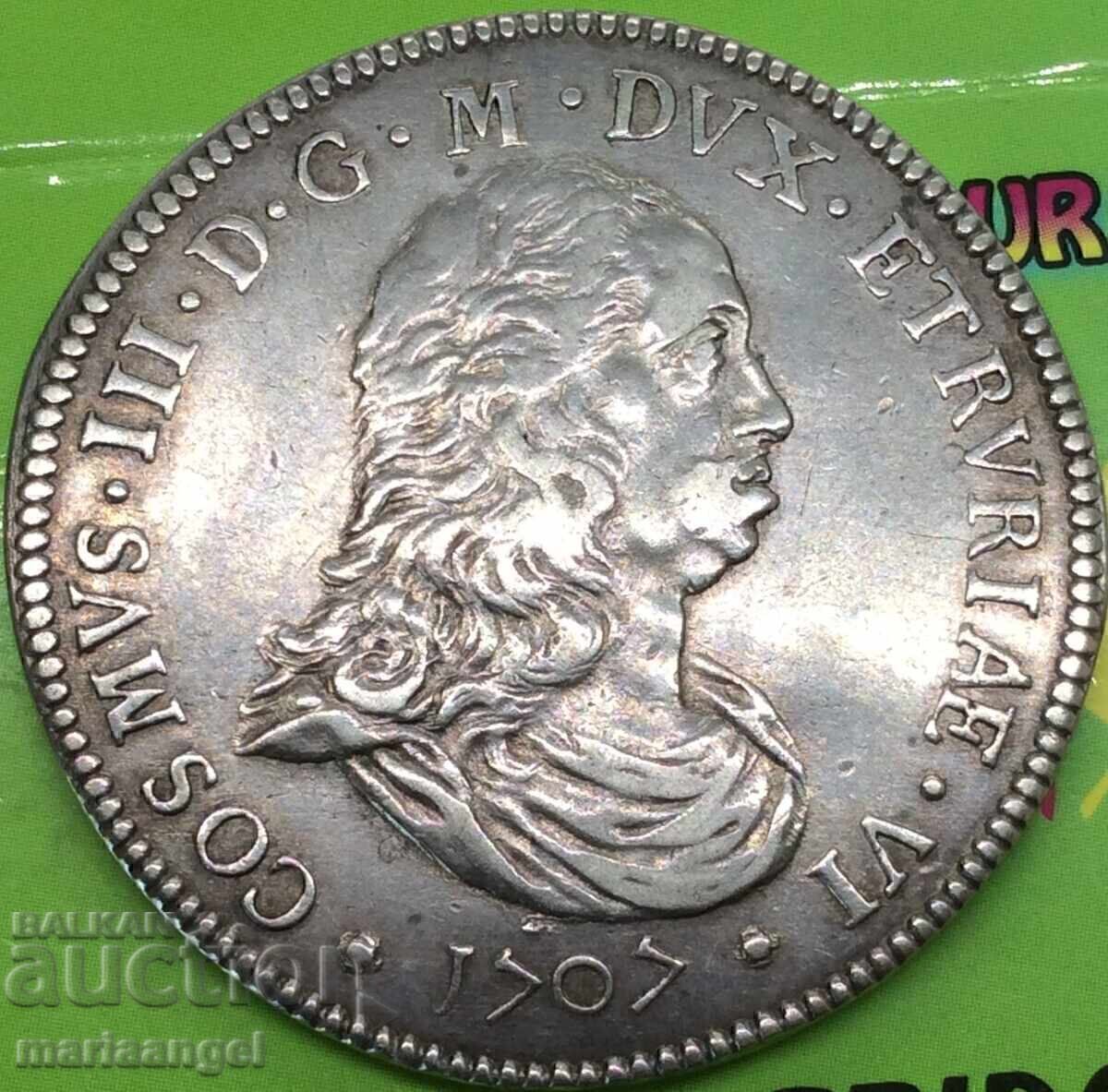 1 Taler 1707 Italia Cosimo III de Medici Castelul "Fides" cu preț € 1029.00 | 2012.55 BGN