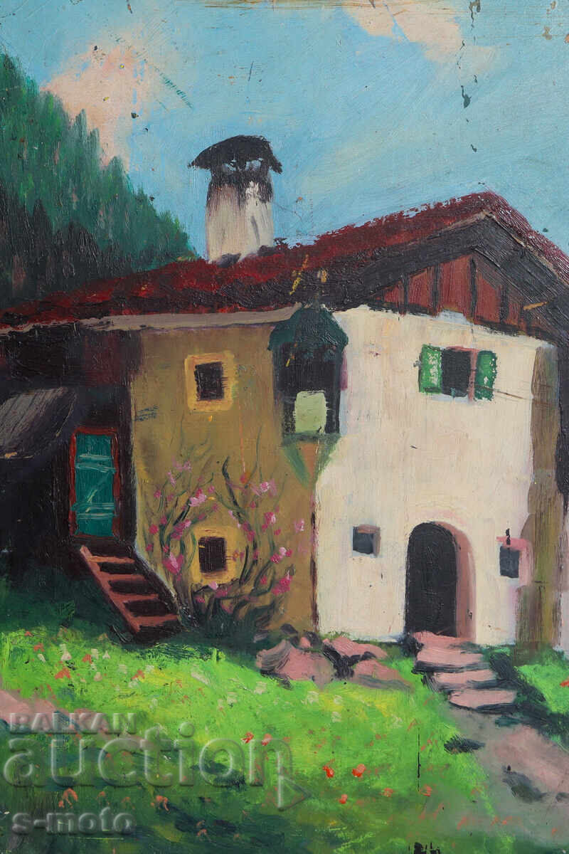 Auction  Oil painting landscape