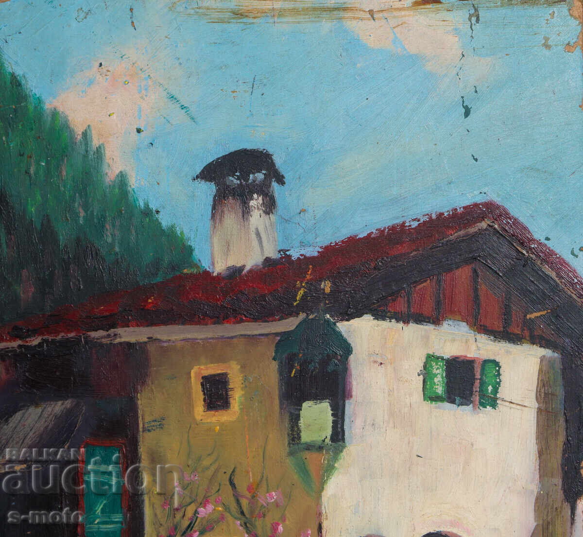 Delivery of Oil painting landscape