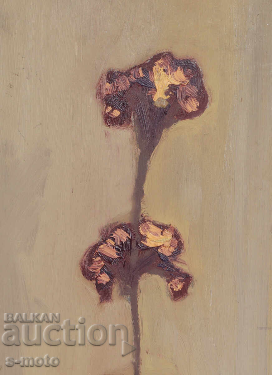 Παράδοση Έργο ζωγραφικής με λάδι νεκρή φύση με λουλούδια Παράδοση Έργο ζωγραφικής με λάδι νεκρή φύση με λουλούδια