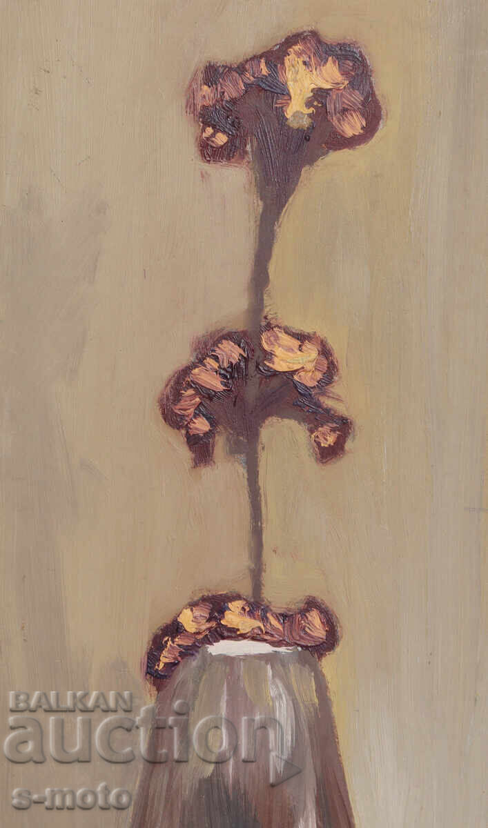 Картина маслени бои натюрморт с цветя - 5 Картина маслени бои натюрморт с цветя - 5