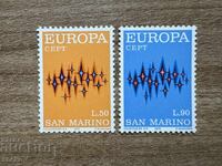 San Marino - Mărci Europa (1972) MNH