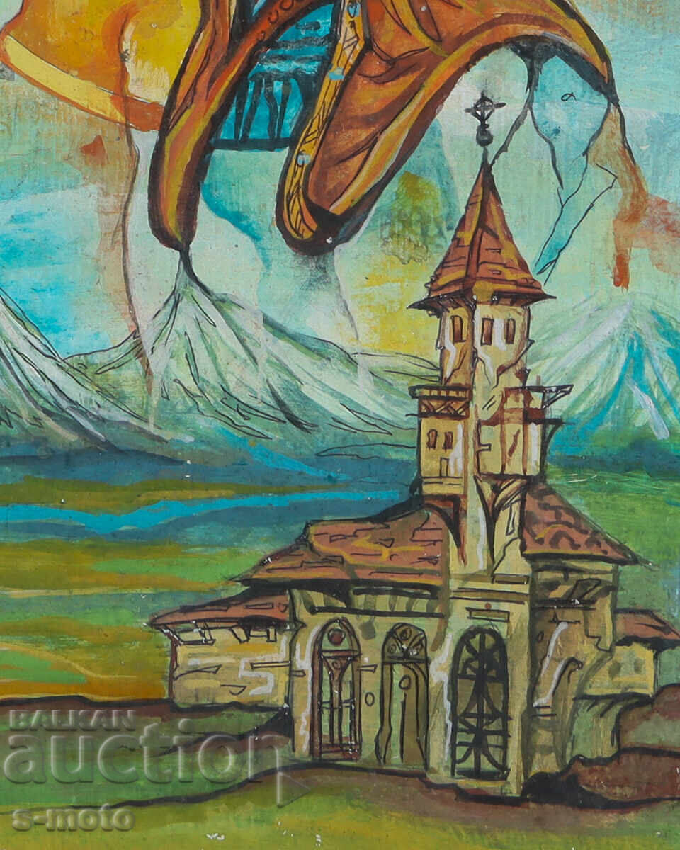 Livrarea Tablou tempera tematică religioasă Livrarea Tablou tempera tematică religioasă