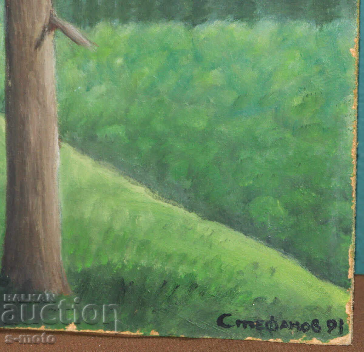 Картина маслени бои планински пейзаж - 7 Картина маслени бои планински пейзаж - 7