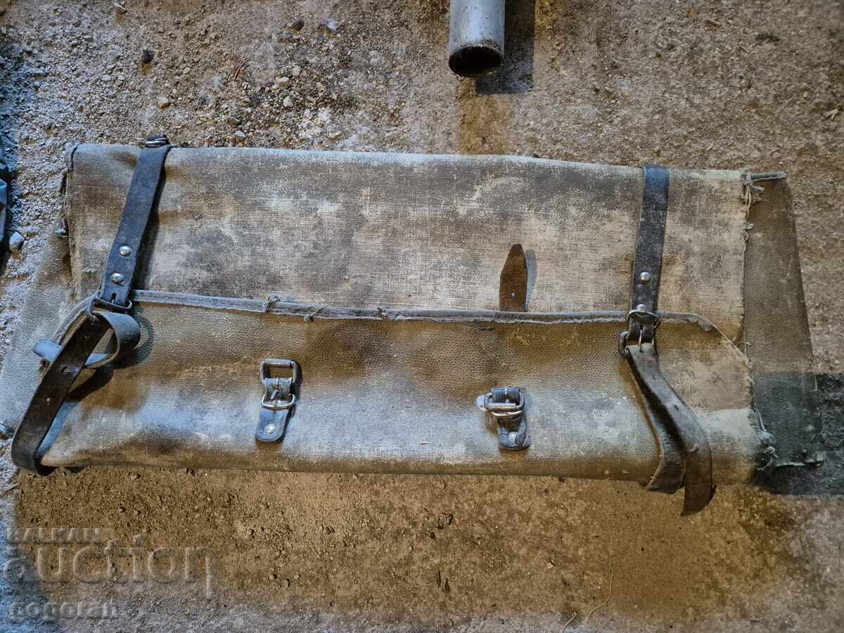 Παλιά υφασμάτινη τσάντα εργαλείων