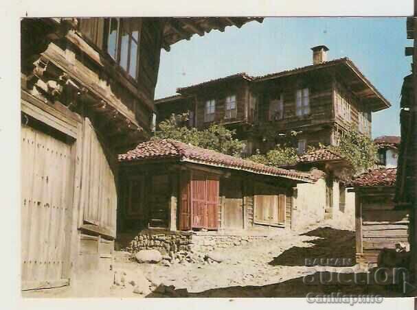 Card Bulgaria Boiler Old houses 1 *