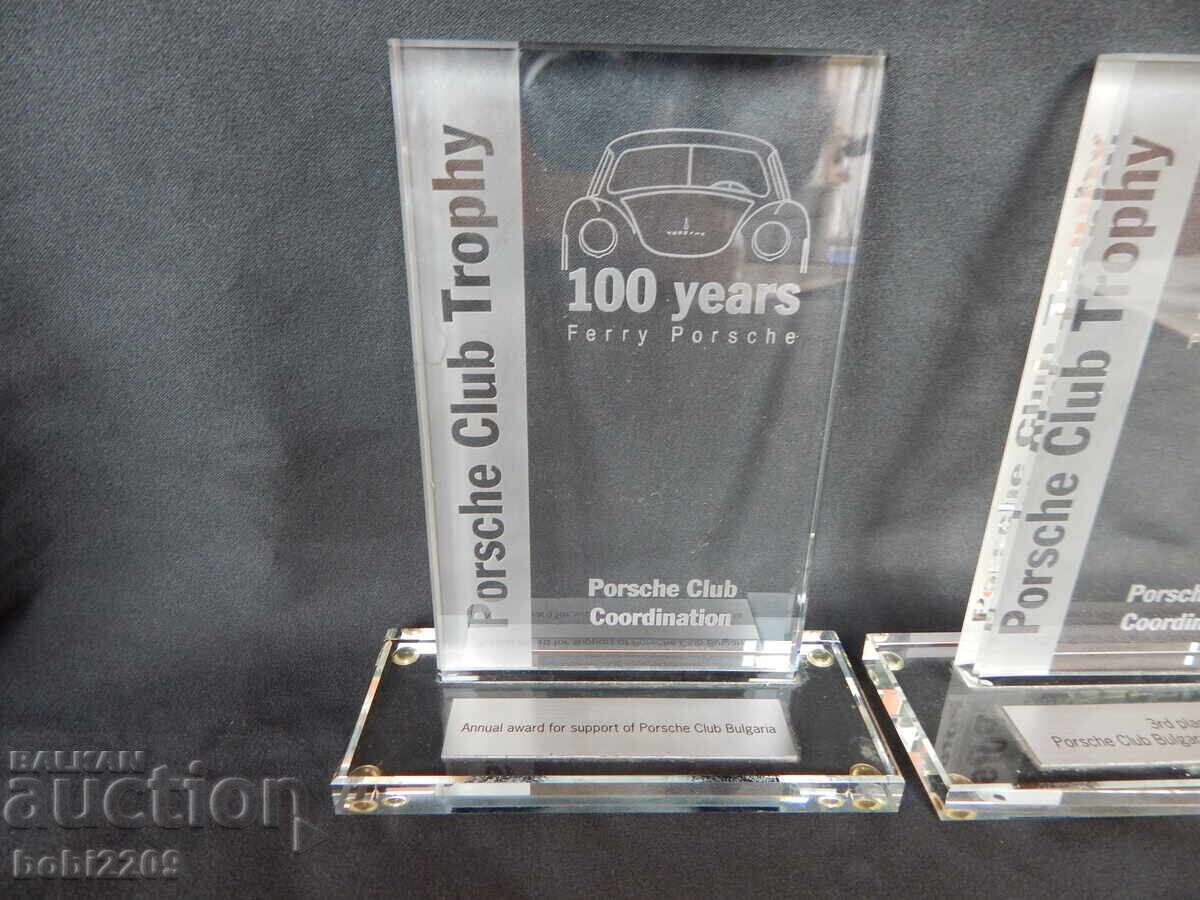 100 Години Порше Porsche Trophy Плакет Награда Сувенир с цена € 8.18 | 16.00 лв.
