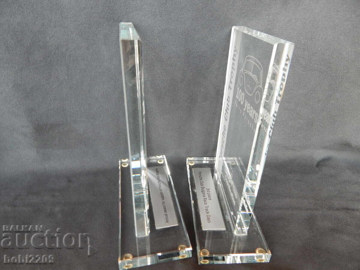 100 Години Порше Porsche Trophy Плакет Награда Сувенир - 5