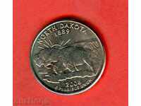 ΗΠΑ USA 25 σεντ έκδοση 2006 P NORTH DAKOTA ΚΑΙΝΟΥΡΓΙΟ UNC
