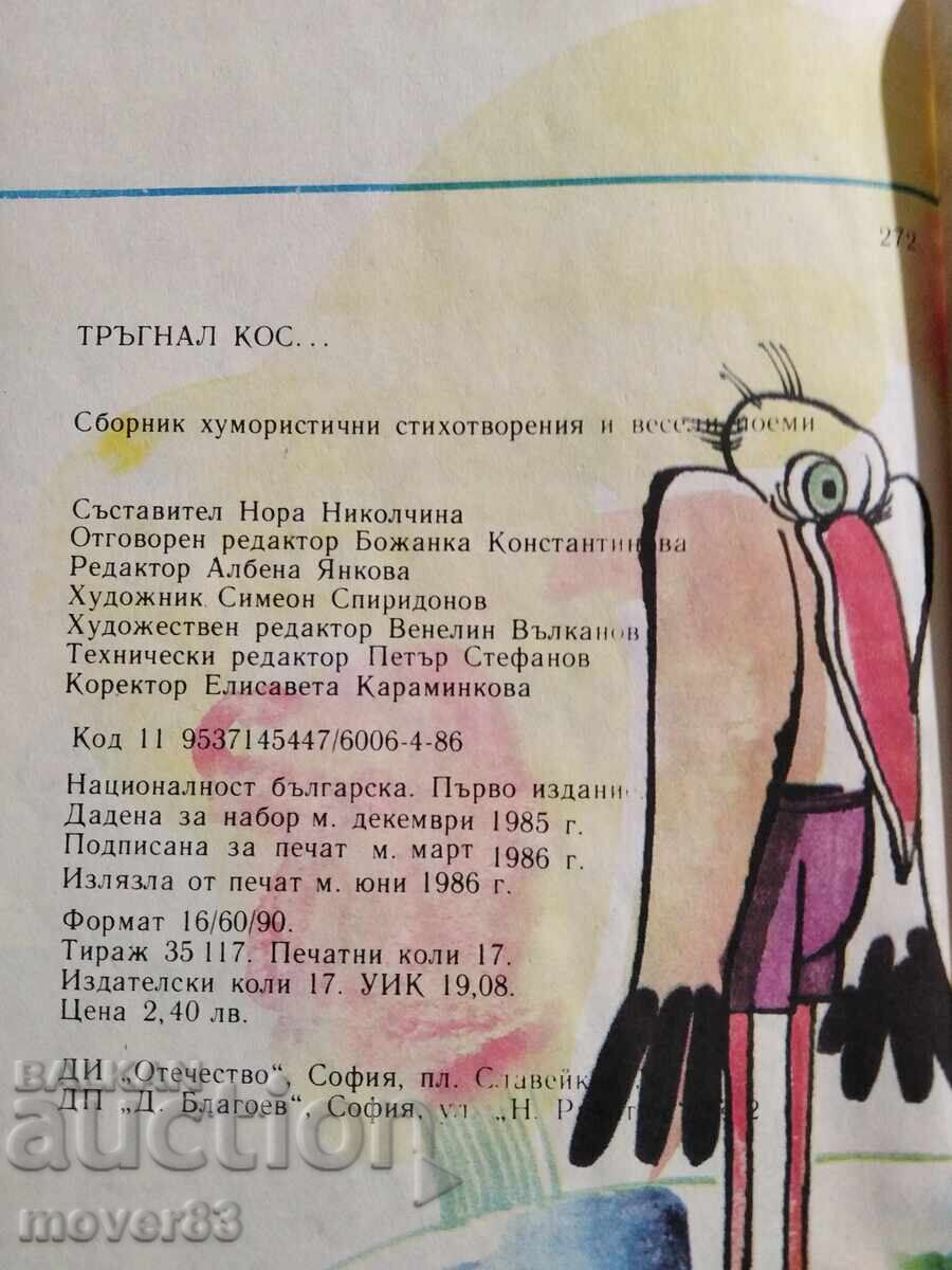 Livrarea Plecarea lui Kos. Versuri. Anul 1986