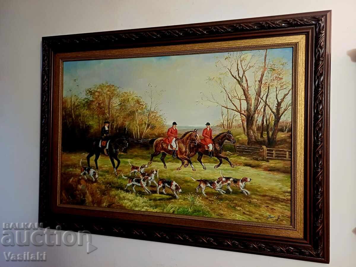 Pictură unică în ulei pe pânză cu preț € 102.26 | 200.00 BGN Pictură unică în ulei pe pânză cu preț € 102.26 | 200.00 BGN