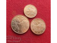 ΑΝΔΟΡΑ 3 x 1+2+5 λεπτά 2019 UNC