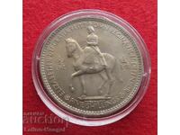 АНГЛИЯ 5 шилинга 1953 г. кралица