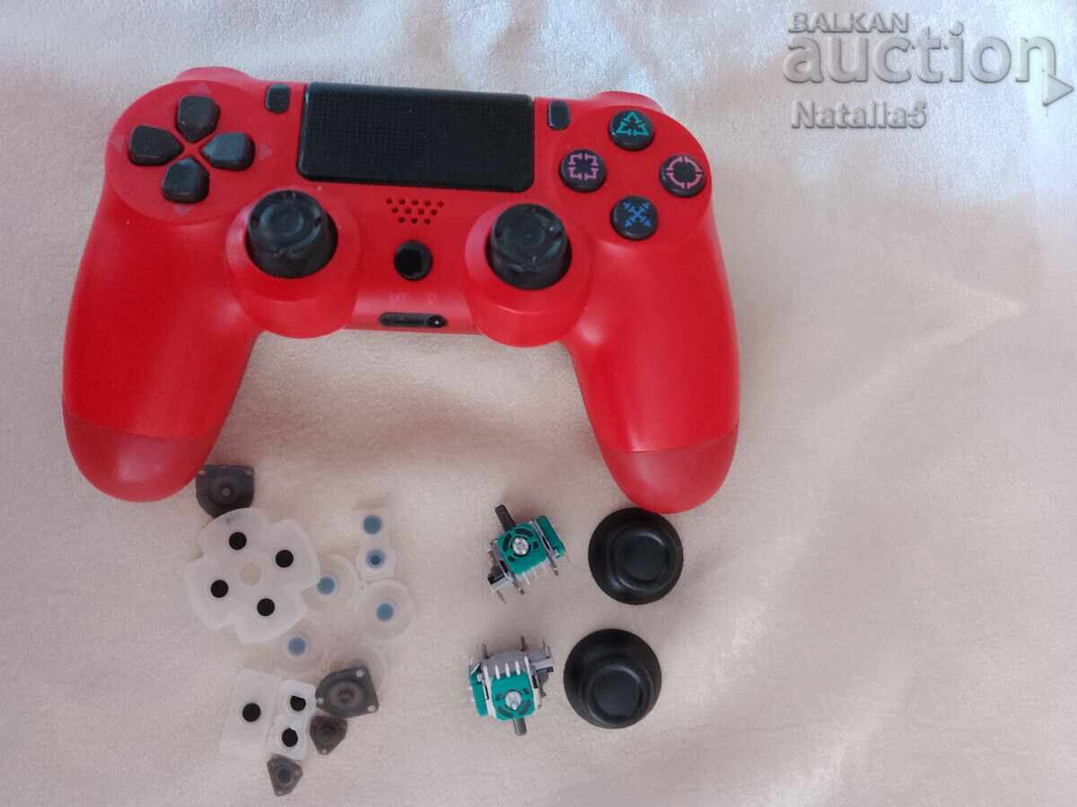 Джойстик PS 4 + запасни части
