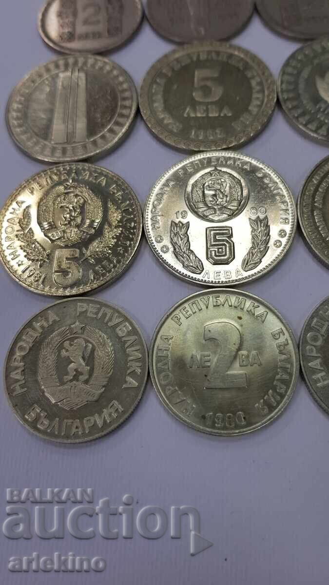 12 τεμάχια Βουλγαρικά Επετειακά νομίσματα - Νικέλιο - 7