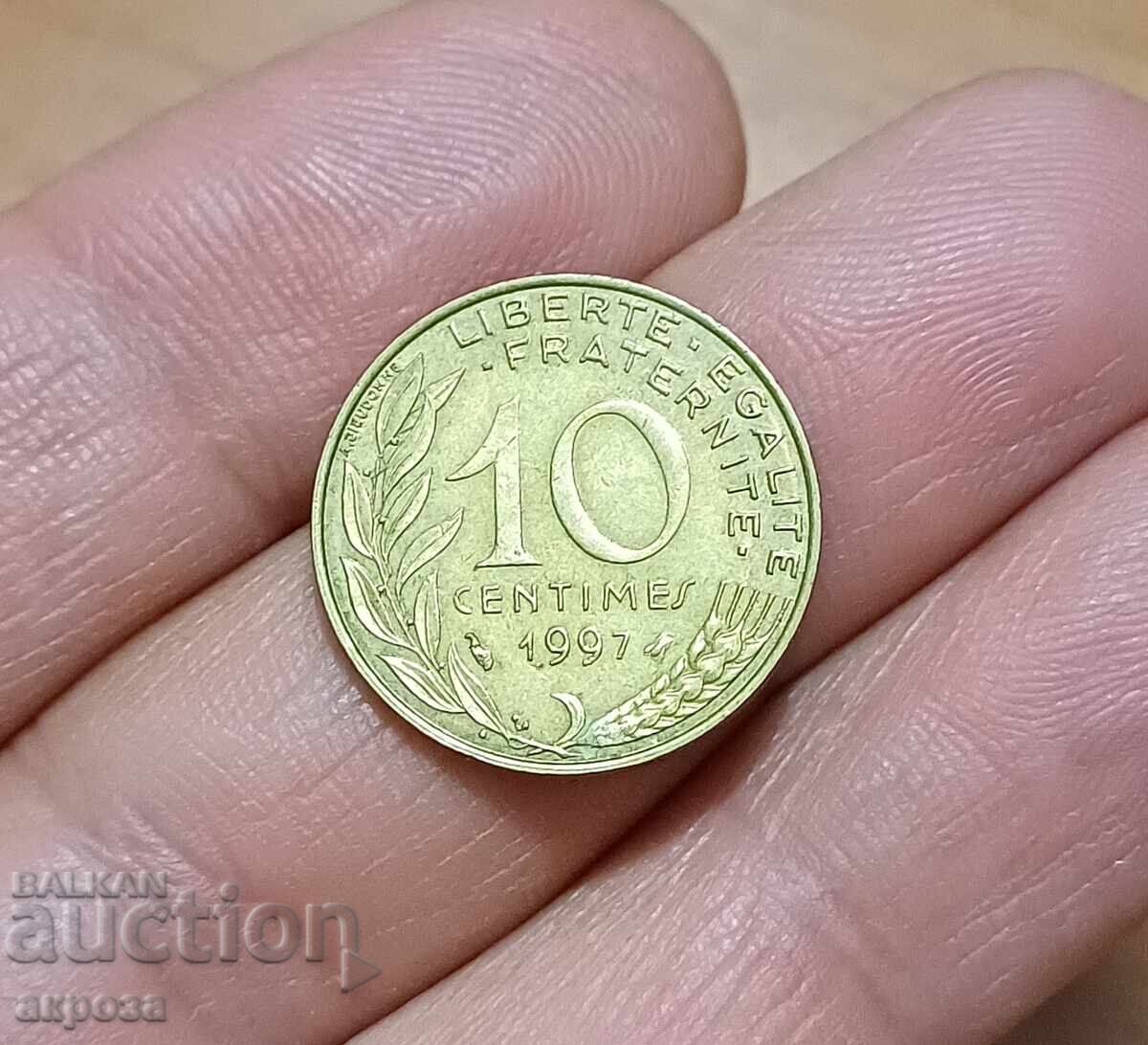 10 Centimes France 1997