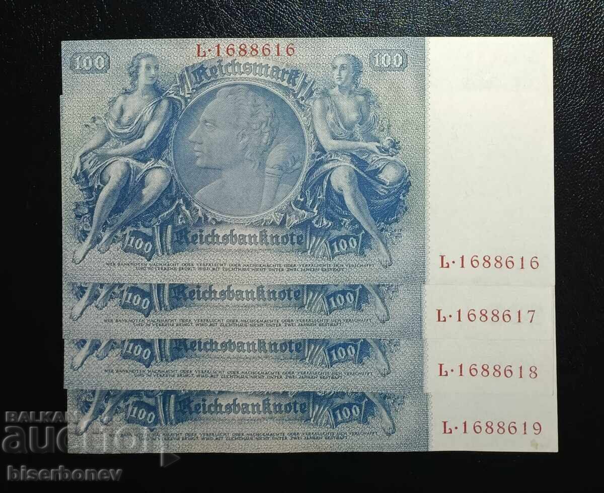 Germania, Germania, 4 x 100 mărci 1935, UNC cu preț € 20.96 | 40.99 BGN
