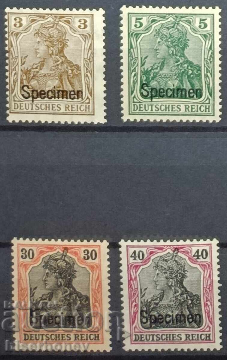 Germania, Germania, timbre poștale - specimen 1902-1919 cu preț € 86.92 | 170.00 BGN