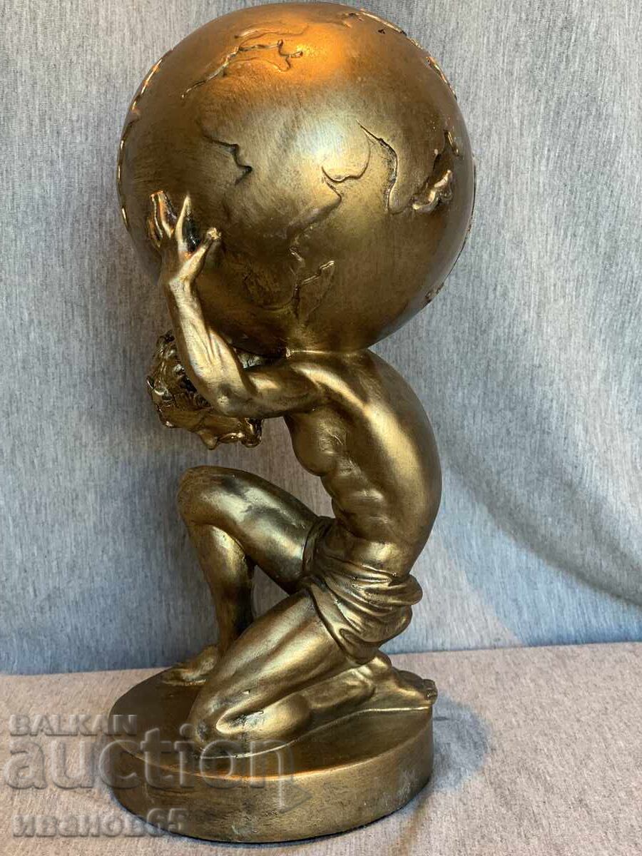 Скулптура на Атлас Титан, държащ глобус - 5 Скулптура на Атлас Титан, държащ глобус - 5