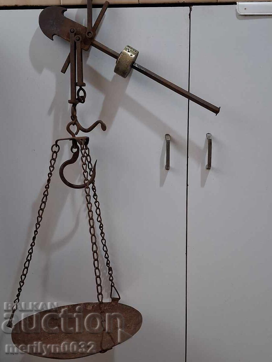 Kantar Palanca Kantardzhiev Tarnovo scale weighing machine 20s with price 83.00 BGN | € 42.44
