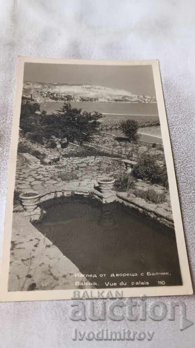 Пощенска картичка Балчик Изглед от Двореца