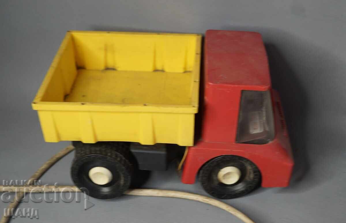 Livrarea Vechi model rusesc de camion de jucărie din plastic