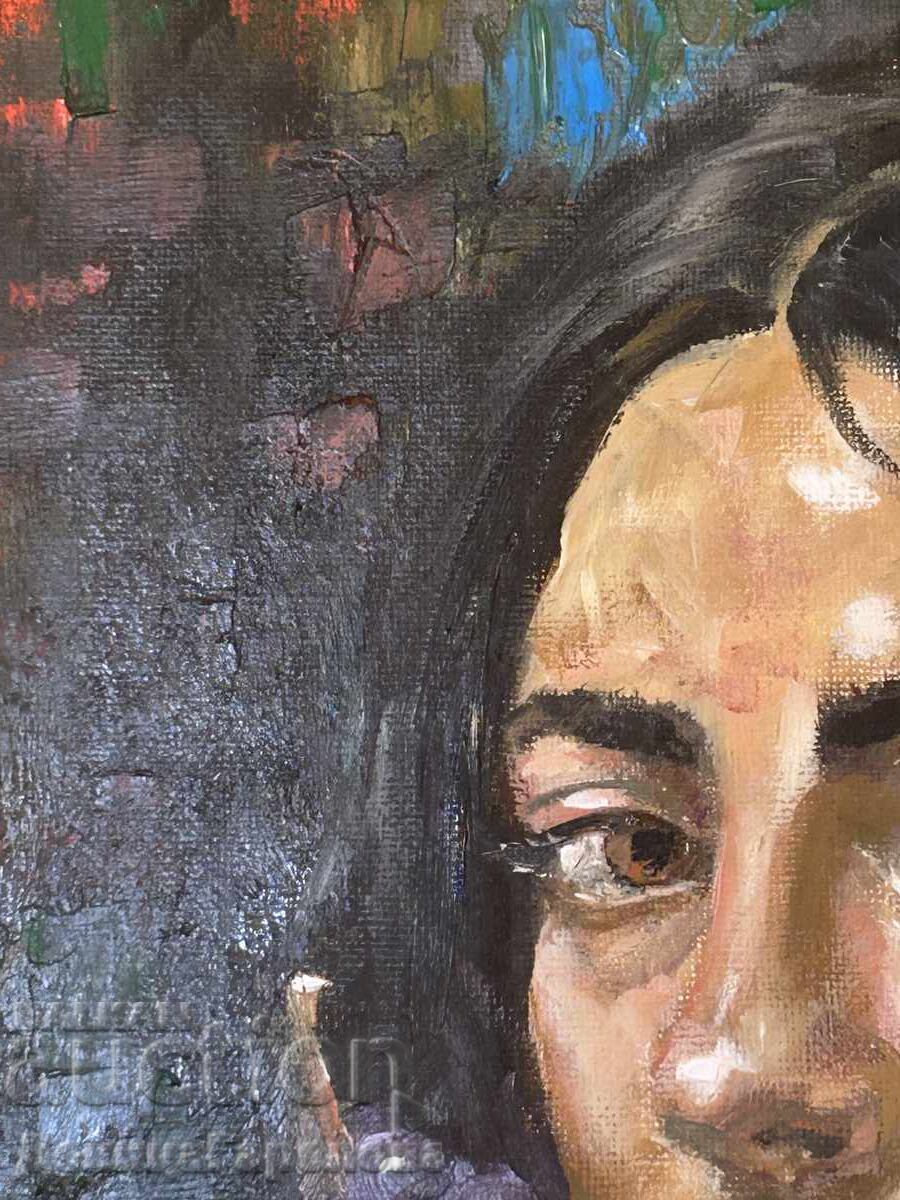 Аукцион Деница Гарелова картина 30/40 ”Грозде” Аукцион Деница Гарелова картина 30/40 ”Грозде”