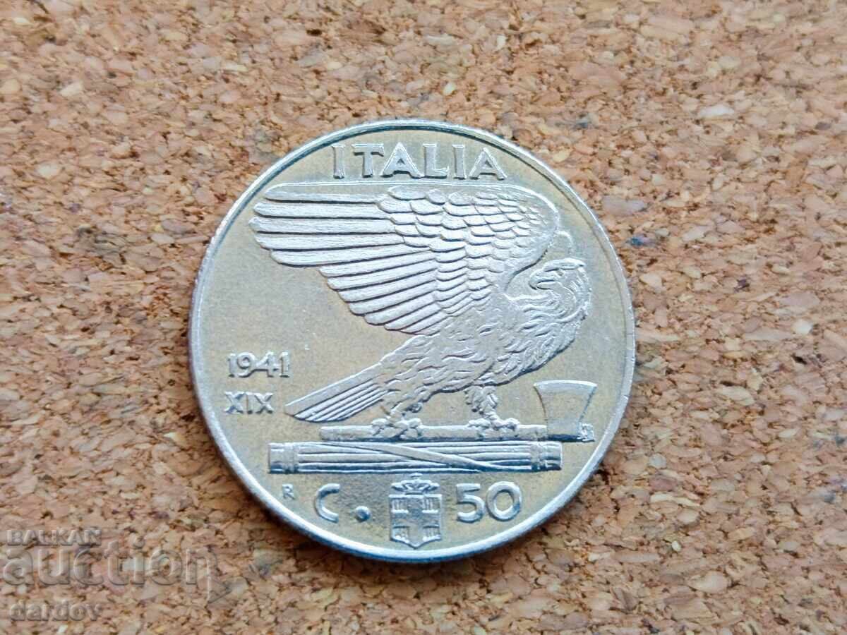 Ιταλία 50 λεπτά, 1941
