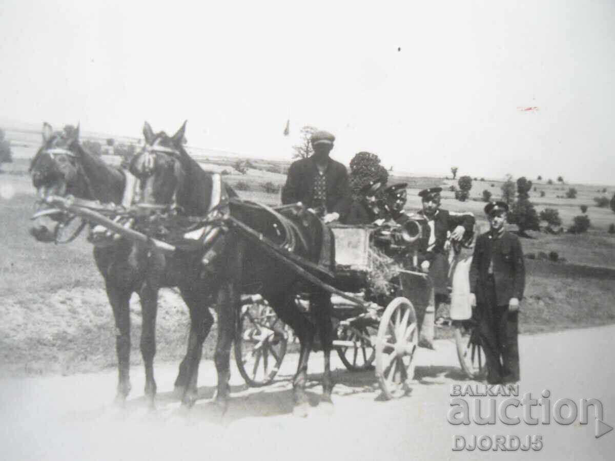 Стара снимка, На отиване за Оборище, 2.V.1937 г.