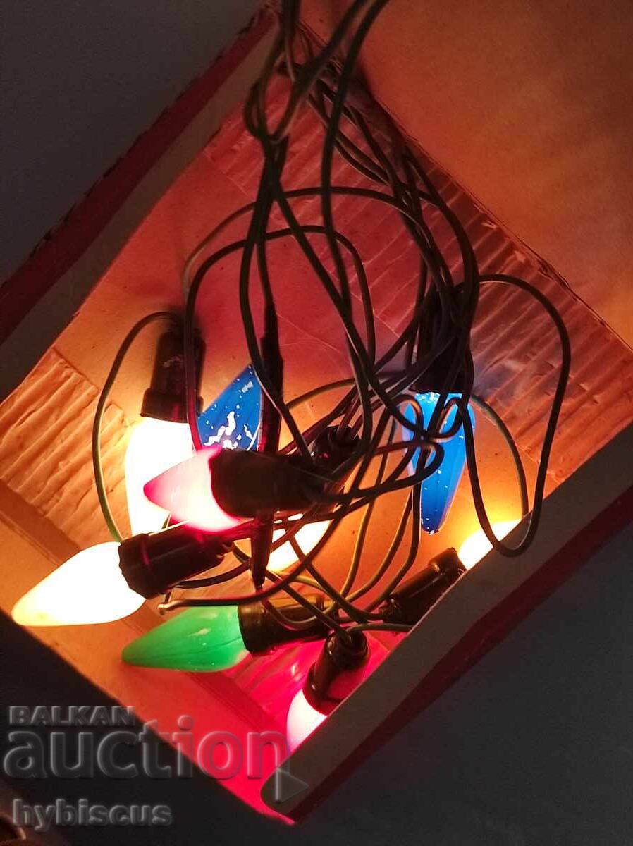 Аукцион Винтидж коледни лампички Аукцион Винтидж коледни лампички