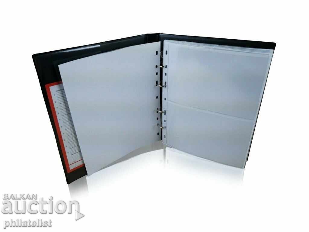 Delivery of SCHULZ MARCIA banknote album with 10 sheets /c