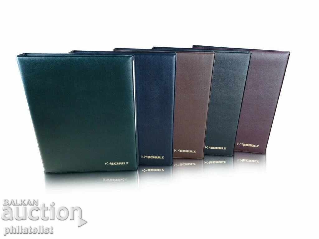 SCHULZ MARCIA banknote album with 10 sheets /c - 7