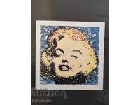 Μέριλιν Μονρόε, αυθεντική χειρόγραφη λιθογραφία