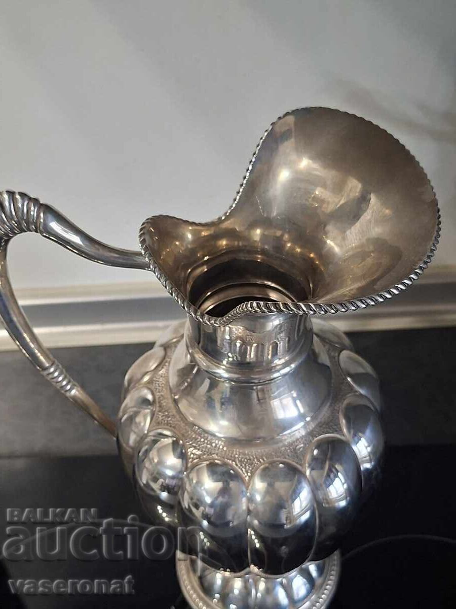 Auction  Beautiful silver jug
