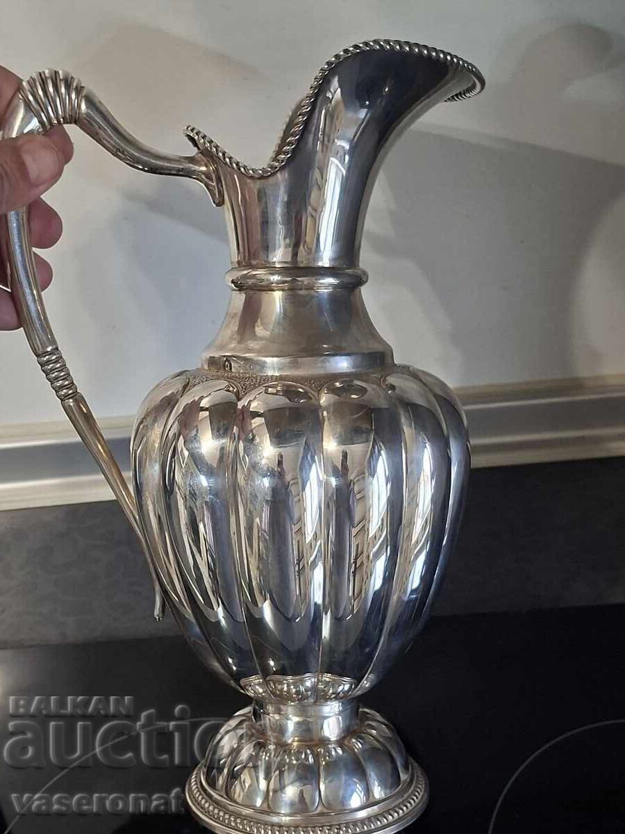 Beautiful silver jug - 7